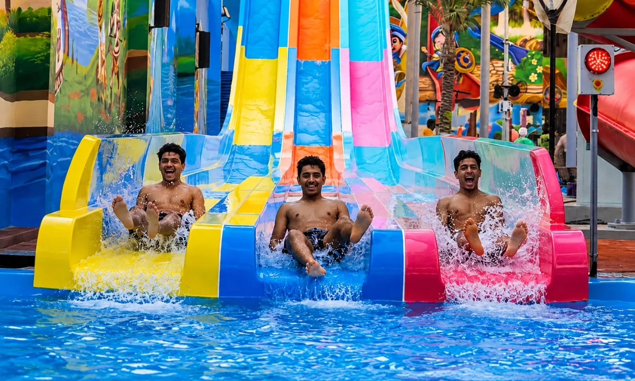 Waterslides